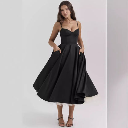Robe de bal bustier en tulle à double épaisseur