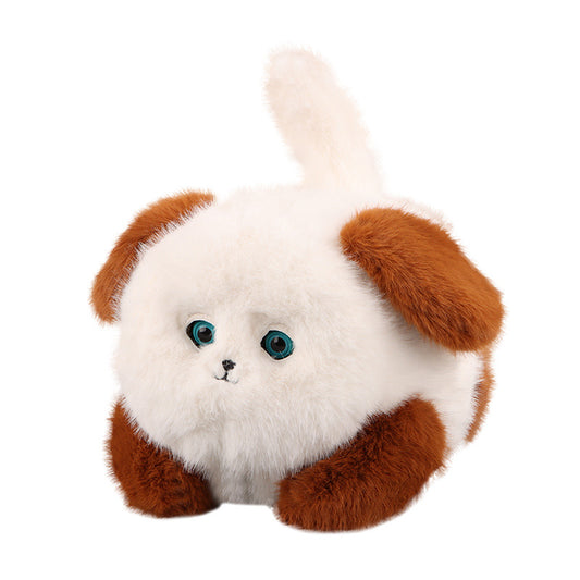 Peluche Labrador intelligente avec intelligence artificielle pour filles, compagnon interactif parlant, animal en peluche de soutien émotionnel pour le sommeil et le réconfort