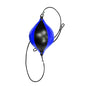 Sac de frappe en cuir PU, sac de frappe en forme de poire, sac de vitesse gonflable, balles de vitesse d'entraînement à double extrémité pour les réflexes